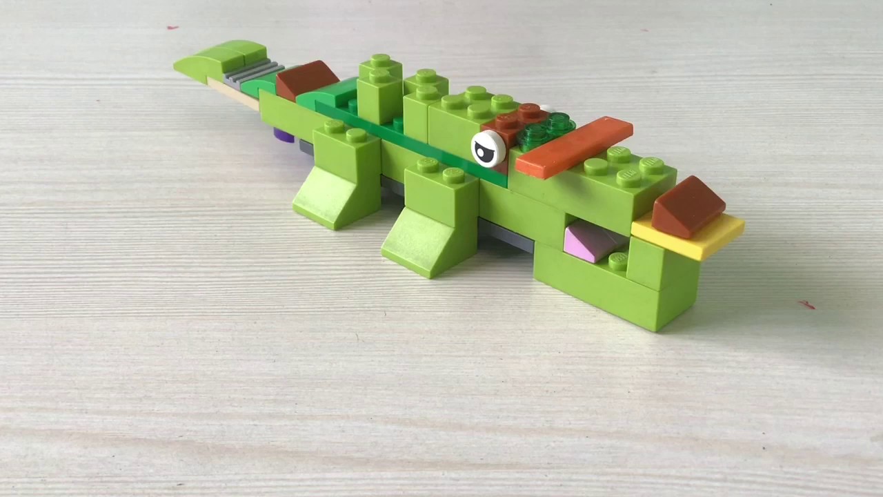 Lego Classic 10715 How it's made - Alligator aka Crocodile