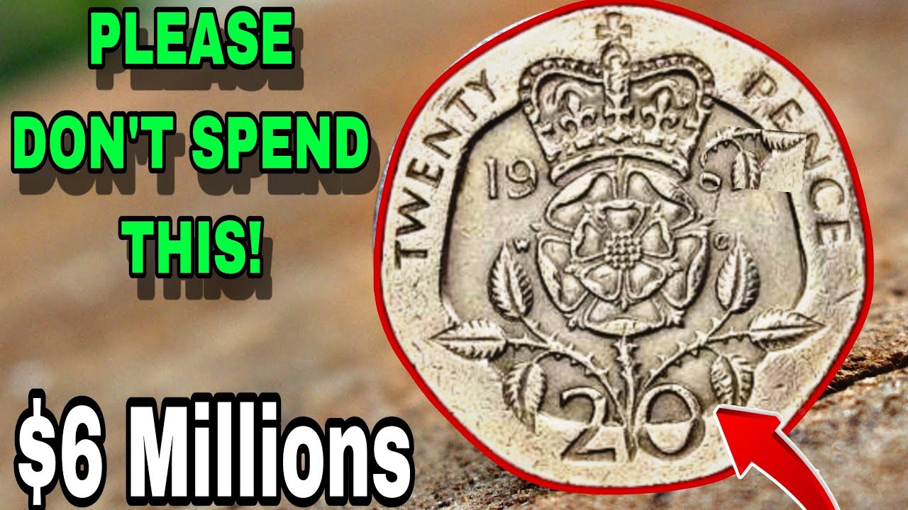 Top 5 Ultra UK 20 pence coins Rare UK Twenty Pence Coin's worth A lot of money-Coins Worth money!