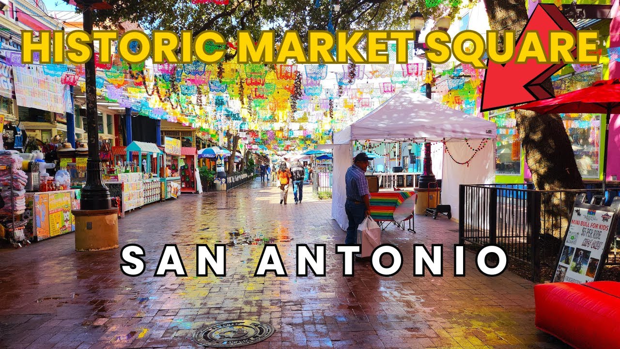 Exploring Historic Market Square San Antonio Texas Full Tour