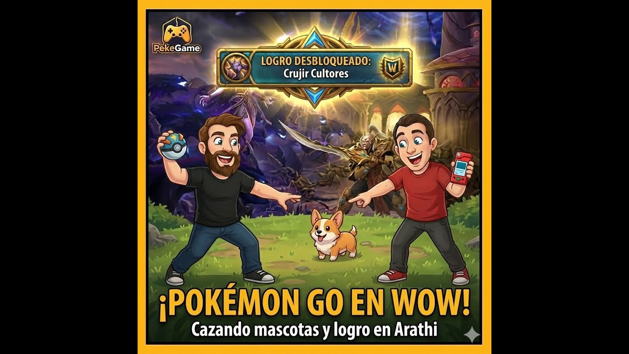 ¡WoW se convierte en POKÉMON GO! 🐾 Logro 