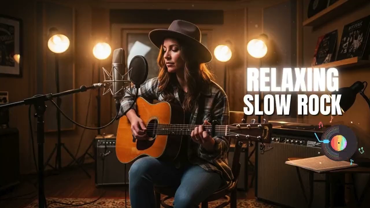 Best Relaxing & Healing Slow Rock Songs | Emotional Guitar Rock Ballads