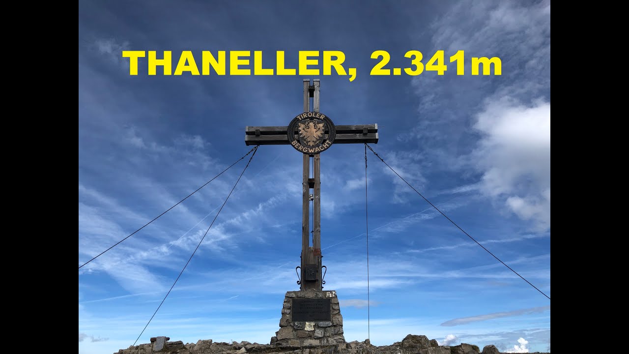 Video Bergtour Thaneller, 2.341m, von Berwang aus