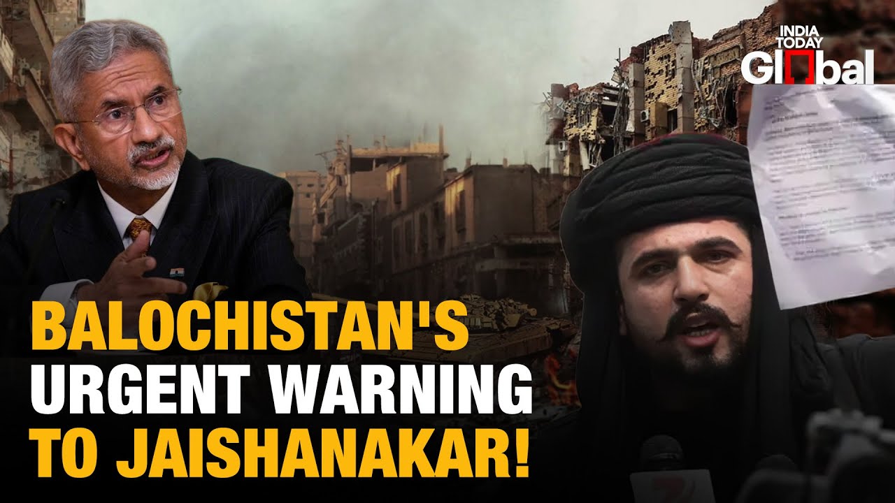 China Army in Balochistan? Baloch Leader Warns Jaishankar of Imminent Security Threat