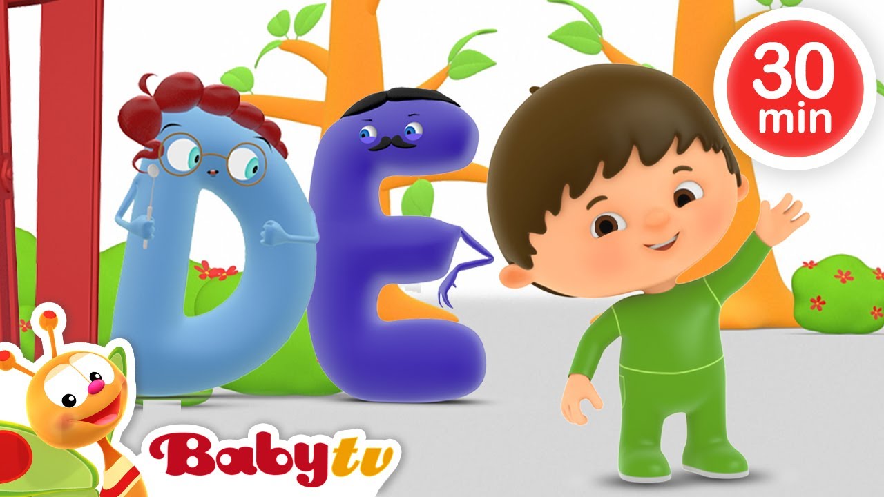 Charlie incontra le lettere A, B, C, D, E & F | Charlie & l'alfabeto inglese | @BabyTVIta