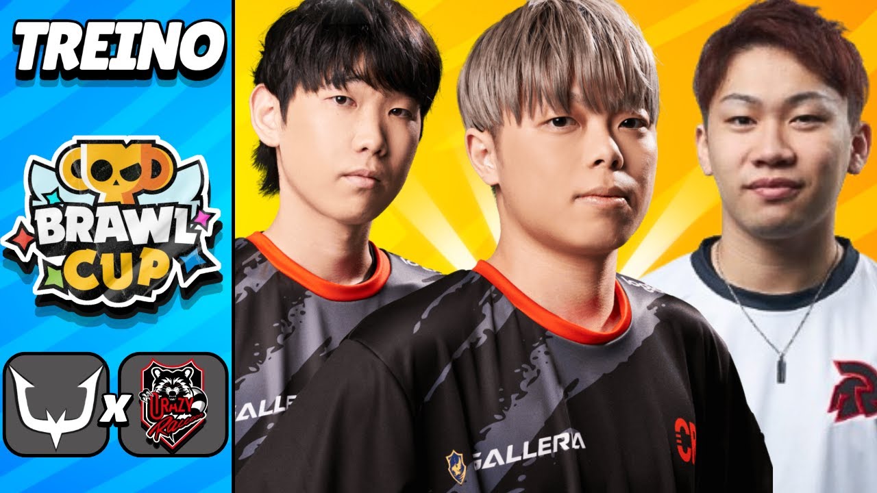 OS MELHORES DO MUNDO TÃO SE PREPARANDO PRA BRAWL CUP! NIVEL ABSURDO!