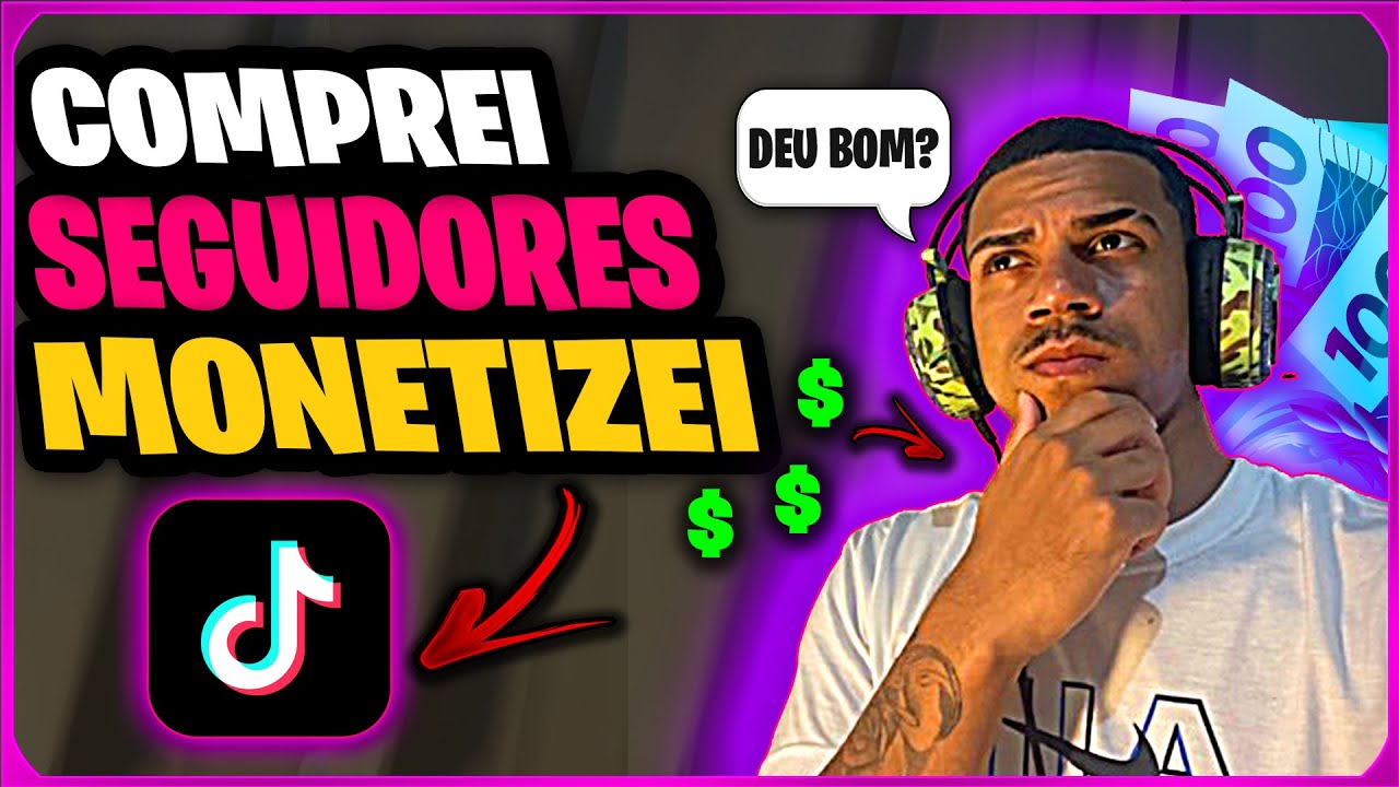 ✅Como Comprar Seguidores TikTok Rápido e MONETIZAR 2025 (ATUALIZADO)