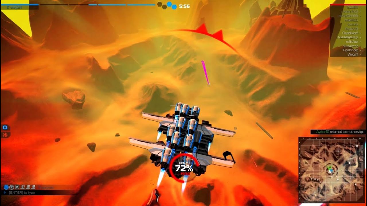Robocraft boss battle with big plasma bomber