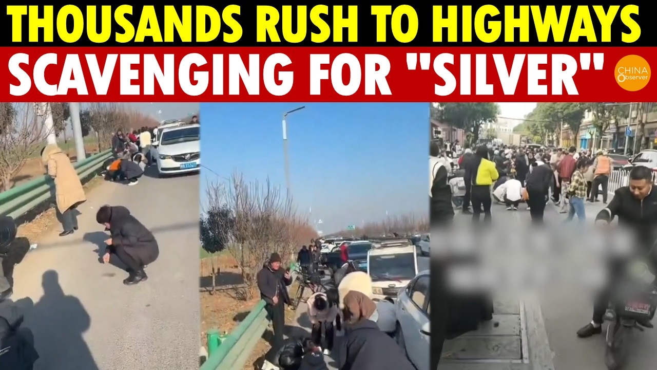 Chinese Aunties Rushed Onto A Highway For “Silver,” Risking Their Lives—It Was Just Aluminum Scrap