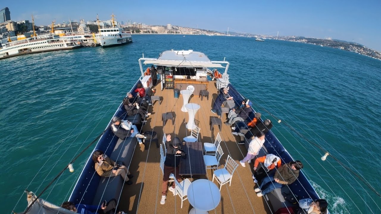 🇹🇷튀르키예 이스탄불 보스포루스 해협 크루즈 투어 유럽과 아시아를 연결하는 해협 🇹🇷Turkey Istanbul Bosphorus Strait Cruise Tour #여행