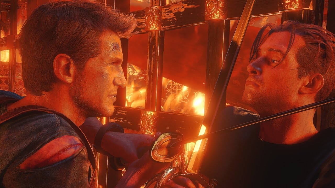 Nate vs Rafe - Crushing Difficulty, No Hit | Uncharted 4