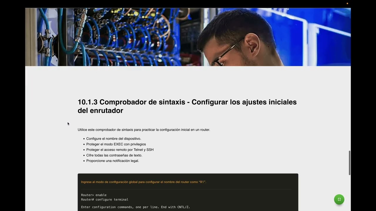 Modulo10 Configuración básica de un router