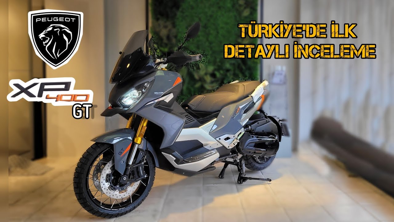 Tel Jantlı Ters Amortisörlü Scooter! | Peugeot Xp 400 Gt | Motosiklet Vizyonu