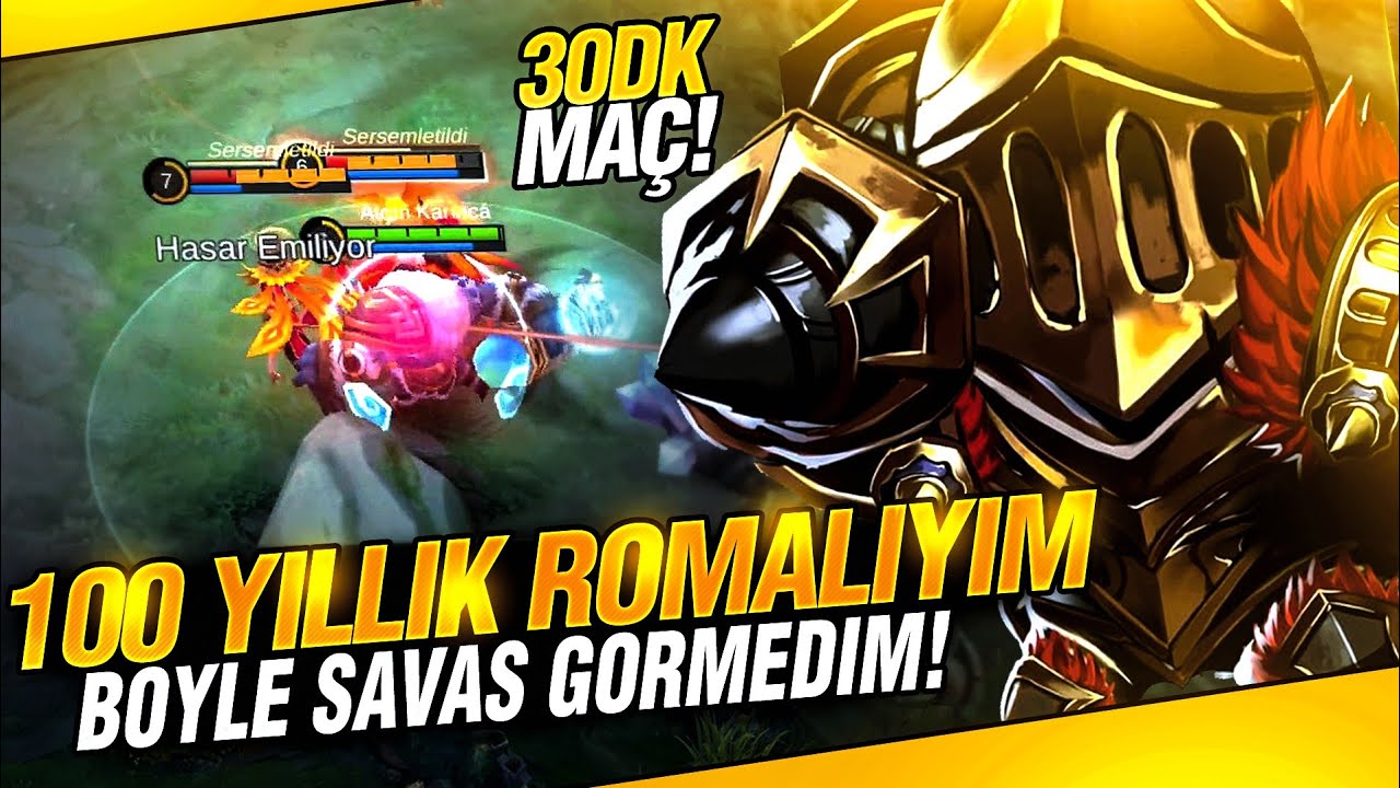 AŞŞŞIRI HARD MAÇ!! 30DK SÜREN YORUCU BİR MAÇ!! | BİR GROCK EFSANESİ!! | MOBİLE LEGENDS BANG BANG