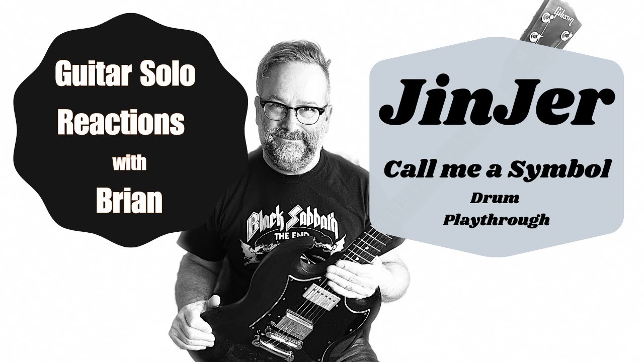GUITAR SOLO REACTIONS ~ JINJER ~ Call me a Symbol  (drum playthrough)