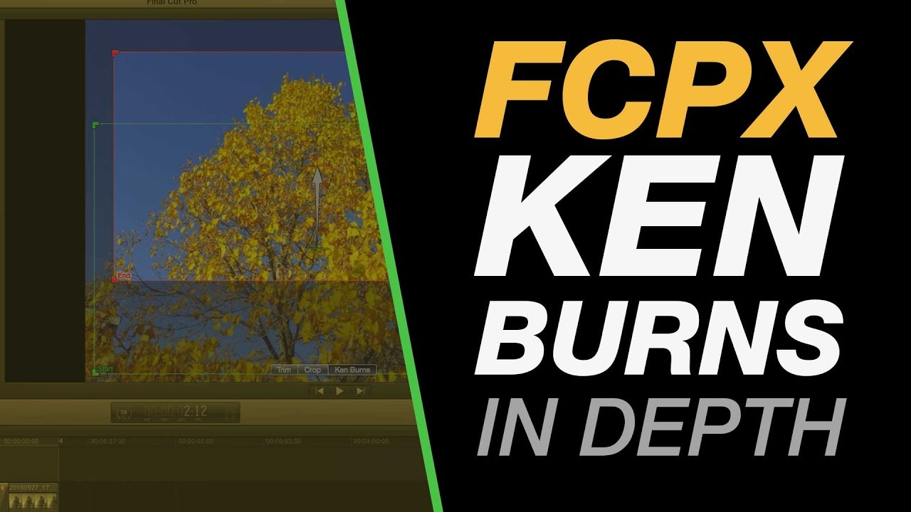 Final Cut Pro X Beginner Tutorial: Ken Burns In-Depth Class