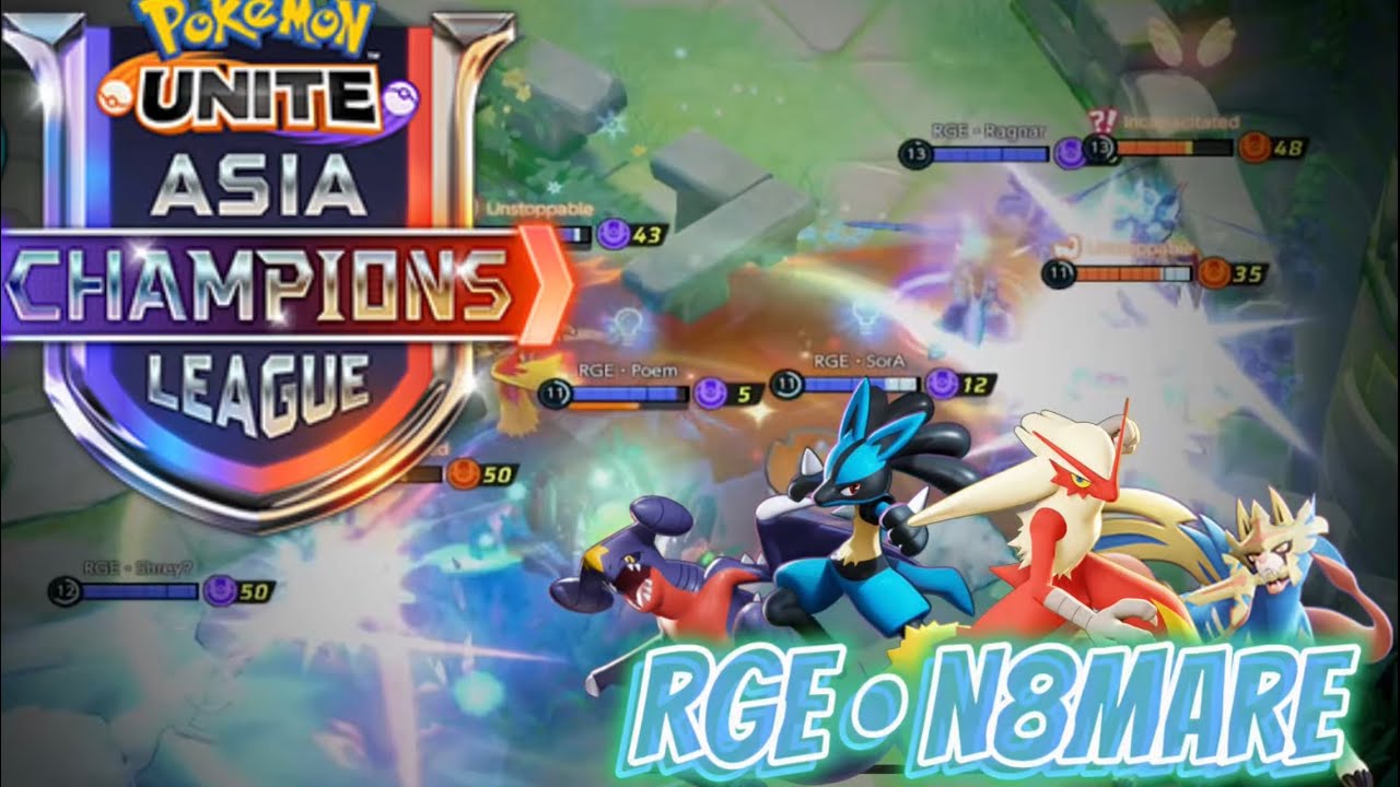 My first official tournament |Pokémon unite Asia champions league