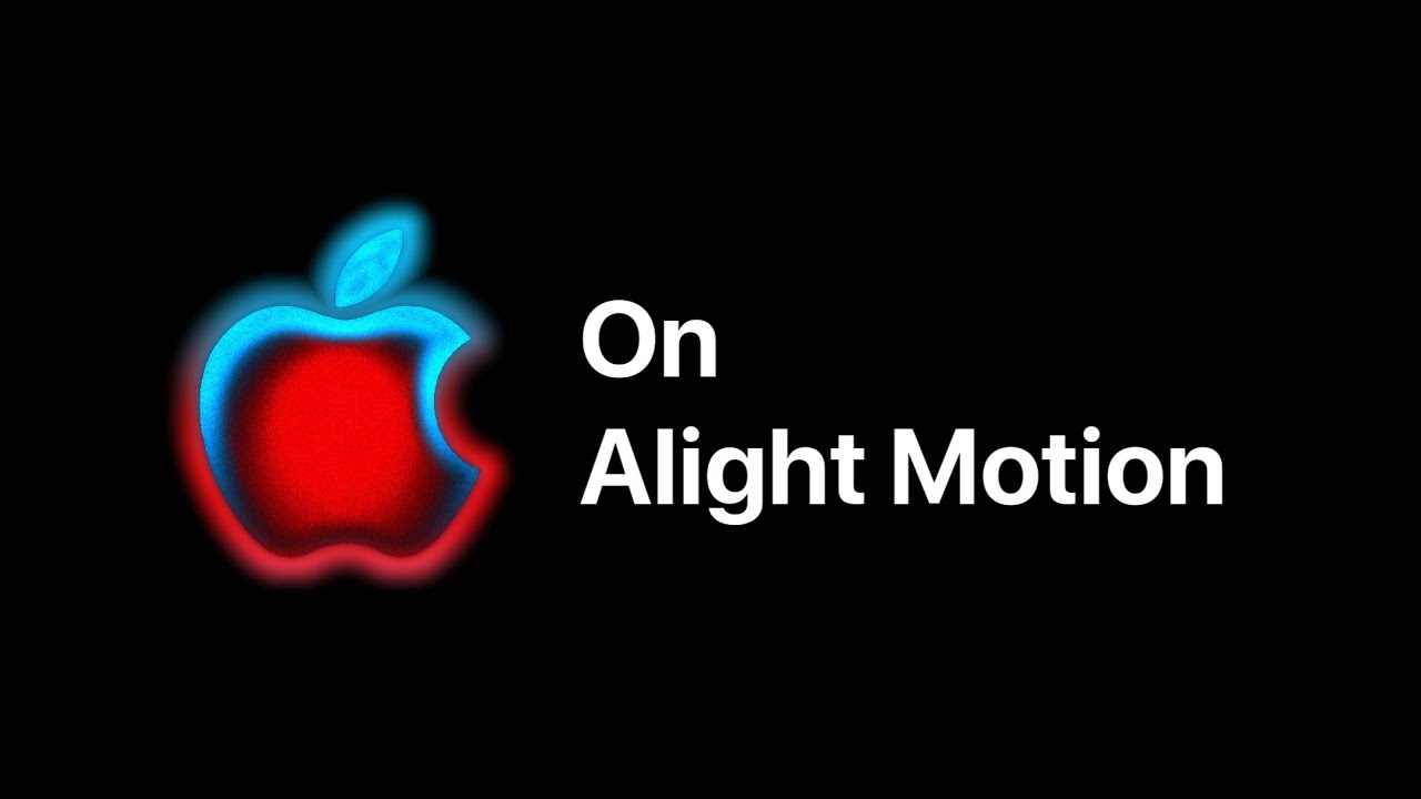 Apple Gradient Style On Alight Motion