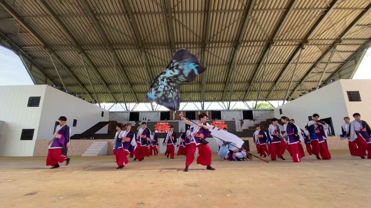 崇城大学 華咲流舞(センター固定)[さのよいファイヤーカーニバル 2025.07.13(日)]