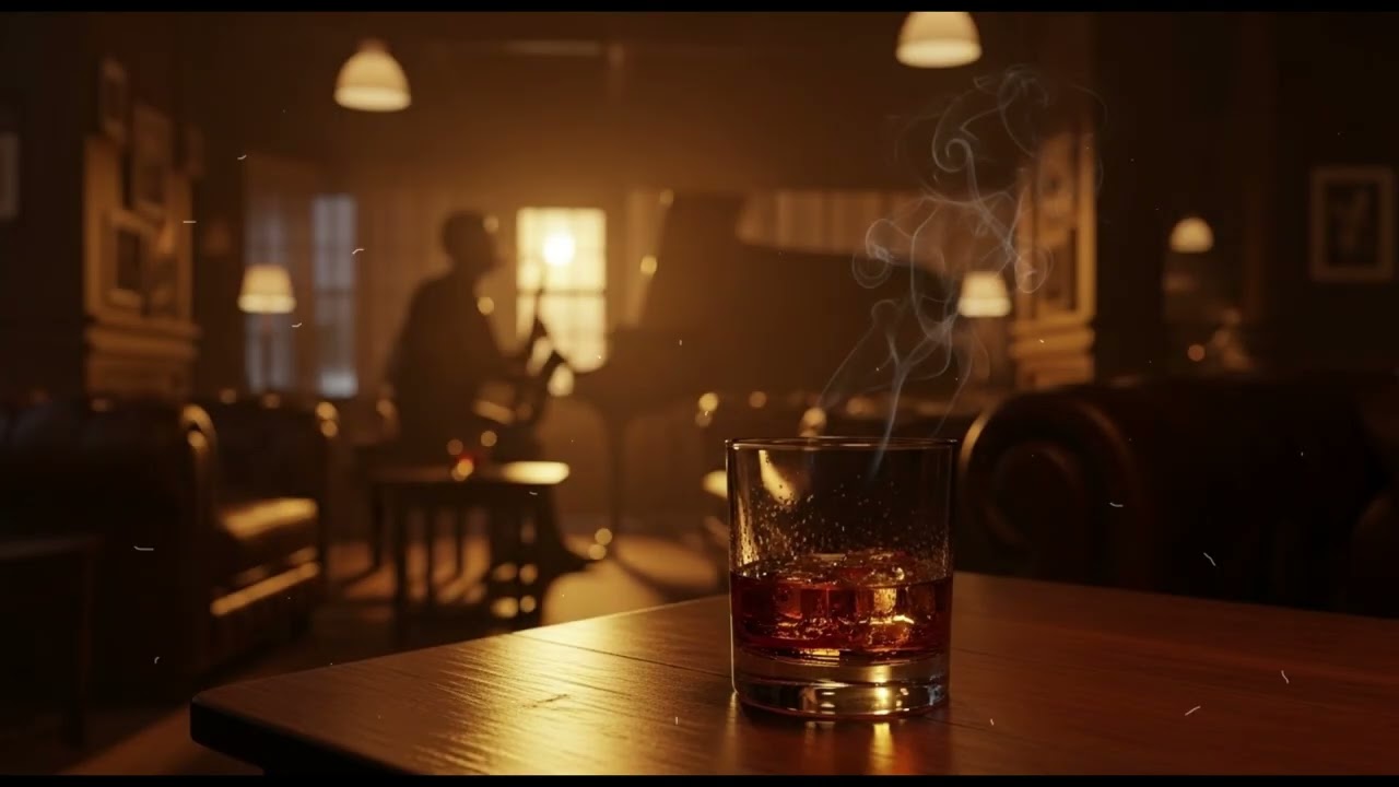 Smooth Whiskey Jazz 🥃 Soulful Blues Melodies for Focus, Study & Cozy Evening Vibes