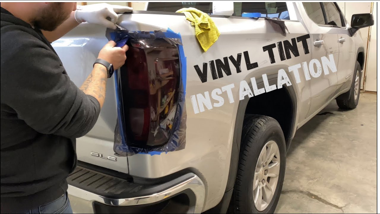 Tinting taillights with vinyl | 2020 GMC Sierra