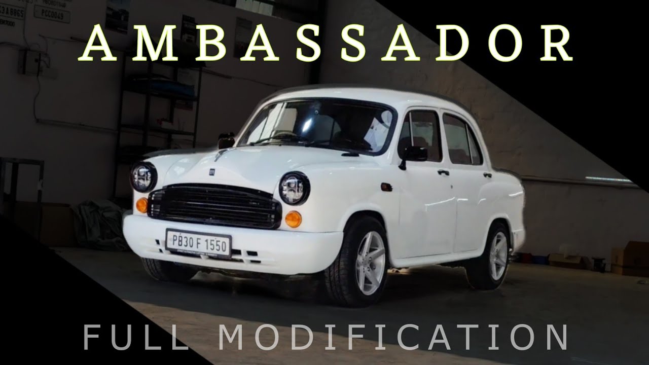 King Of indian Roads 👑 Ambassador Full Modification 😍 l @StreetAutomotiveCustoms l #oldisgold