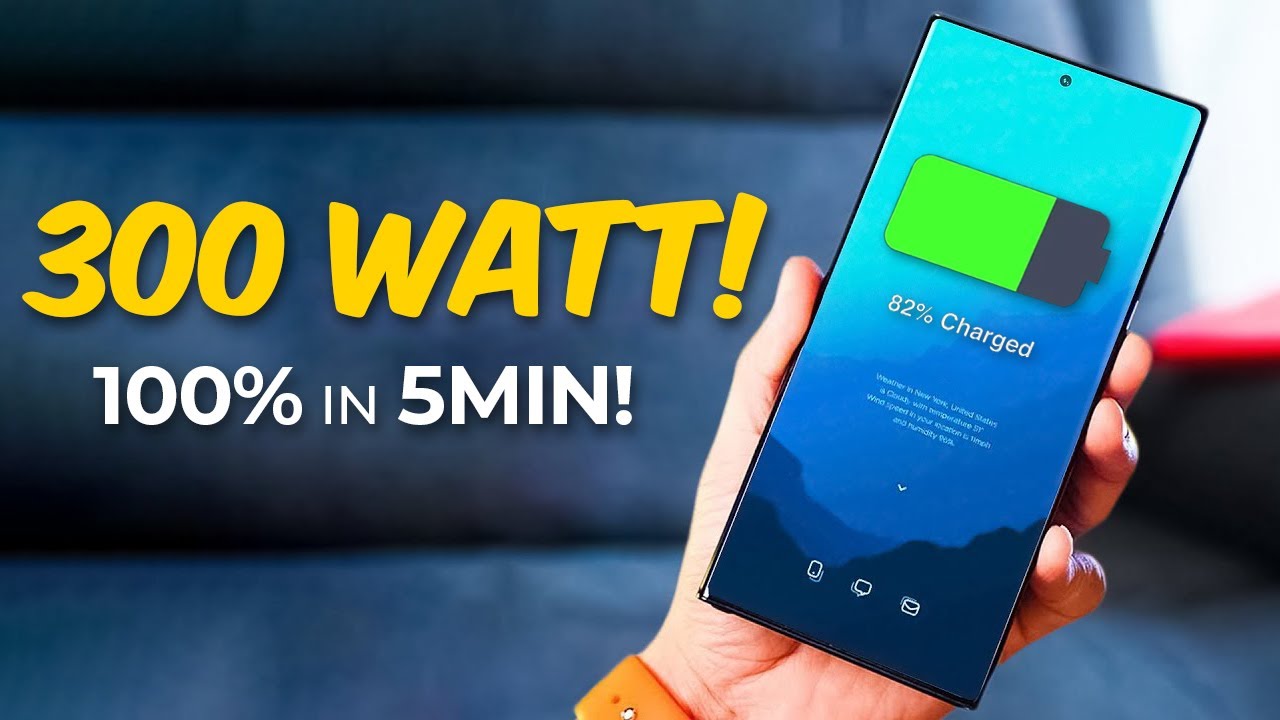 FIRST 300W fast charging smartphone! #VersusWeekly