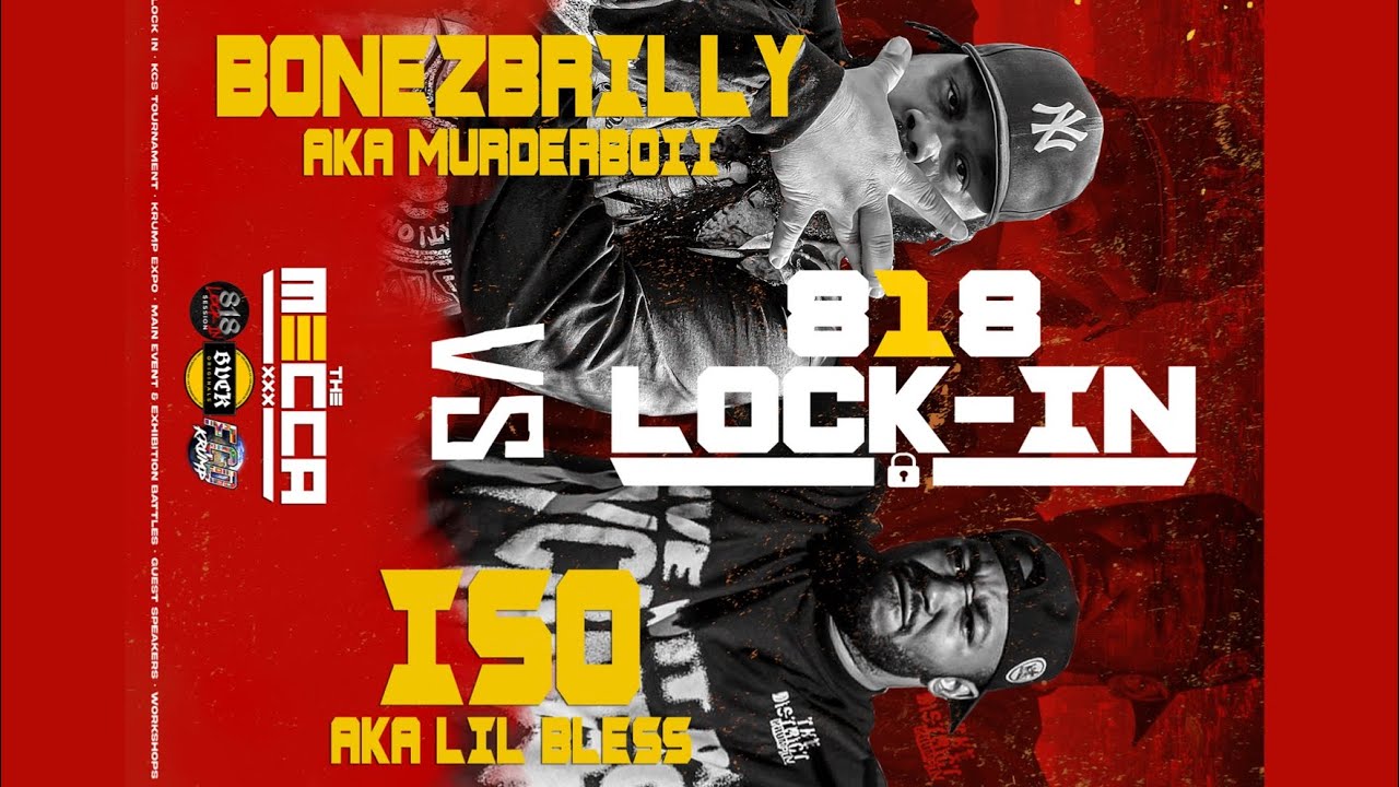 BONEZBRILLY vs ISO - 818 LOCK IN - THE MECCA 3 #krump #themecca #bvckoriginals #818lockin #battle