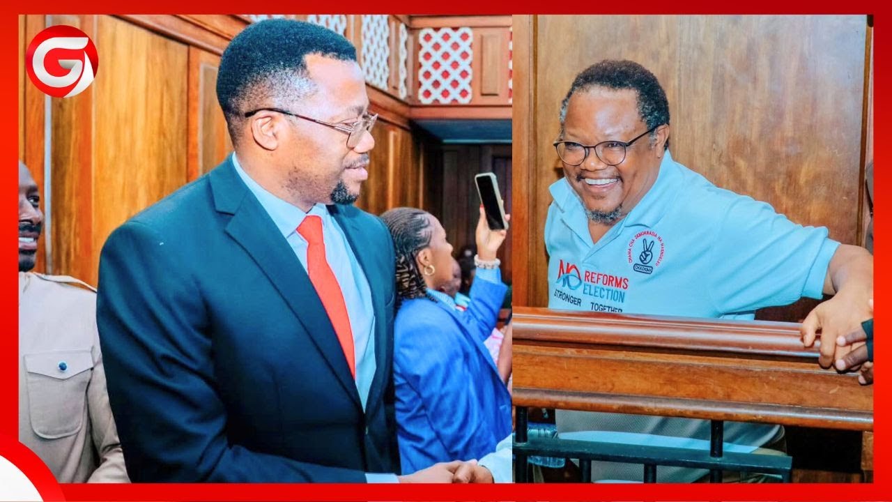 LUHAGA MPINA AONGEA kwa MARA ya KWANZA BAADA ya KUMUONA TUNDU LISSU....