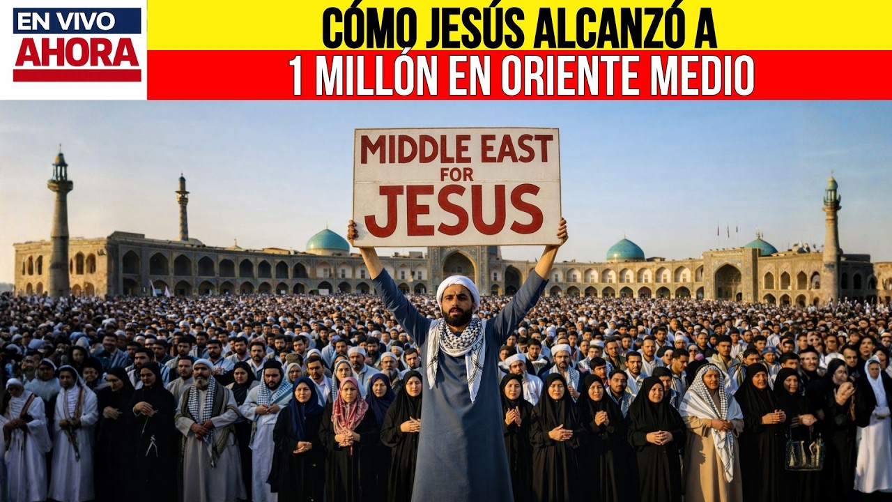 ¿Más de 1 millón de musulmanes convirtiéndose en Oriente Medio? Los líderes están en pánico