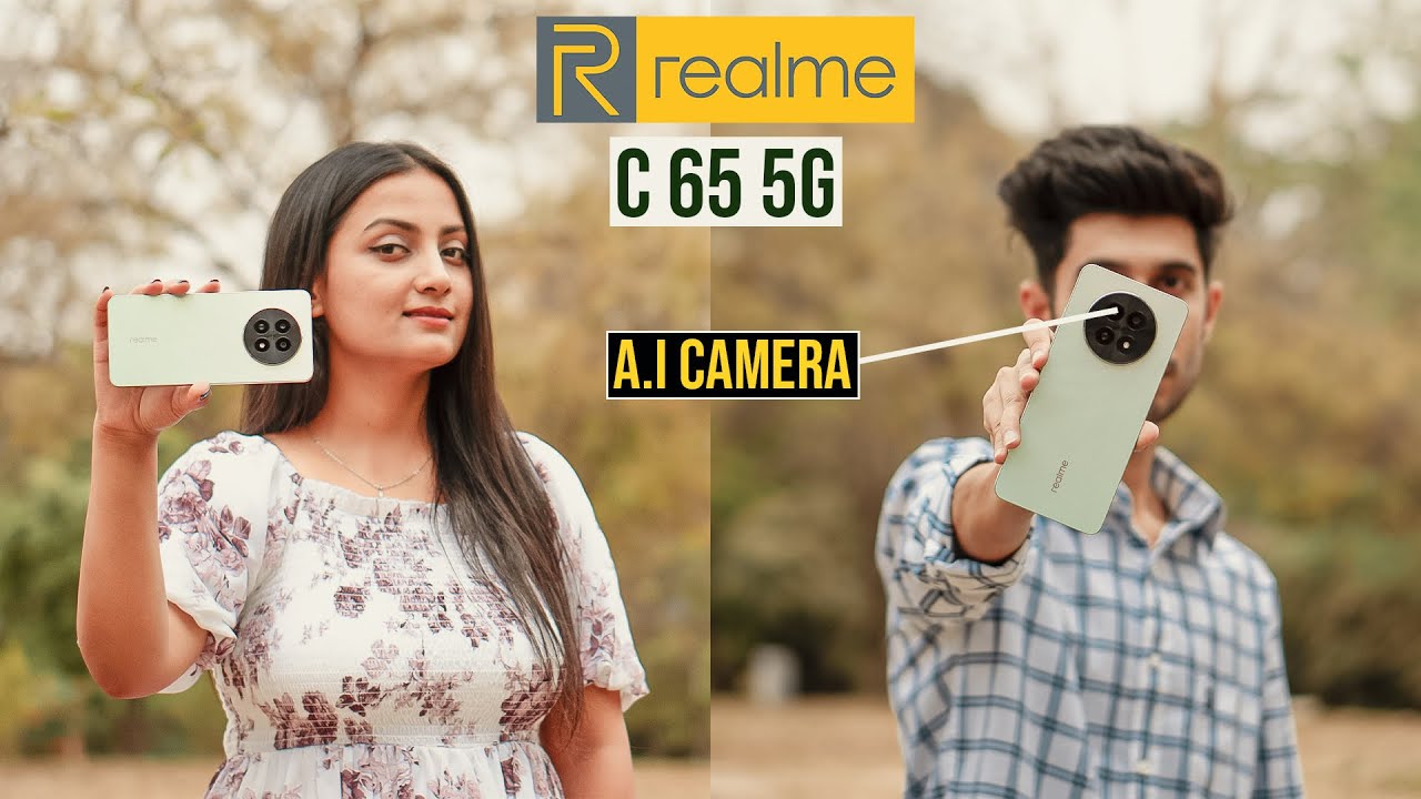 REALME C65 5G CAMERA MOBILE IN BUDGET | 50MP A.I CAMERA | CAMERA FEATURES