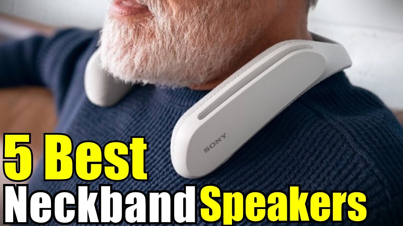 5 Best Neckband Speakers 2023 | Best Bluetooth Neckband 2023