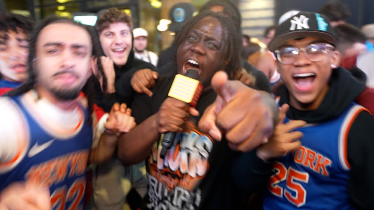 Knicks Fans React To Playoff Series Win Against Detroit