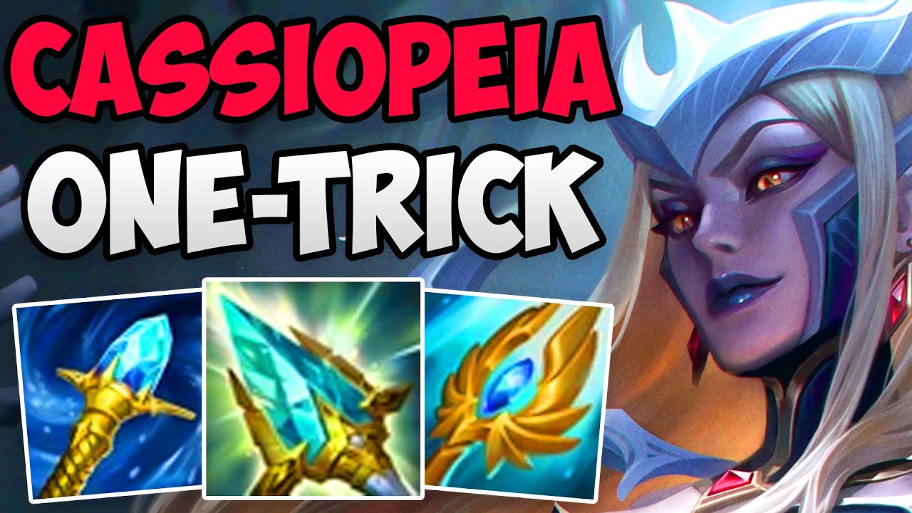 CHALLENGER CASSIOPEIA ONE-TRICK FULL GAMEPLAY! | CHALLENGER CASSIOPEIA MID GAMEPLAY | Patch 13.4 S13