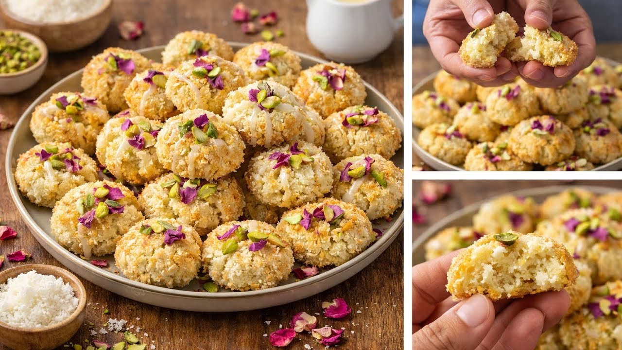 De lekkerste Soedanese kokoskoekjes (Jawziya) | Simpel & snel recept