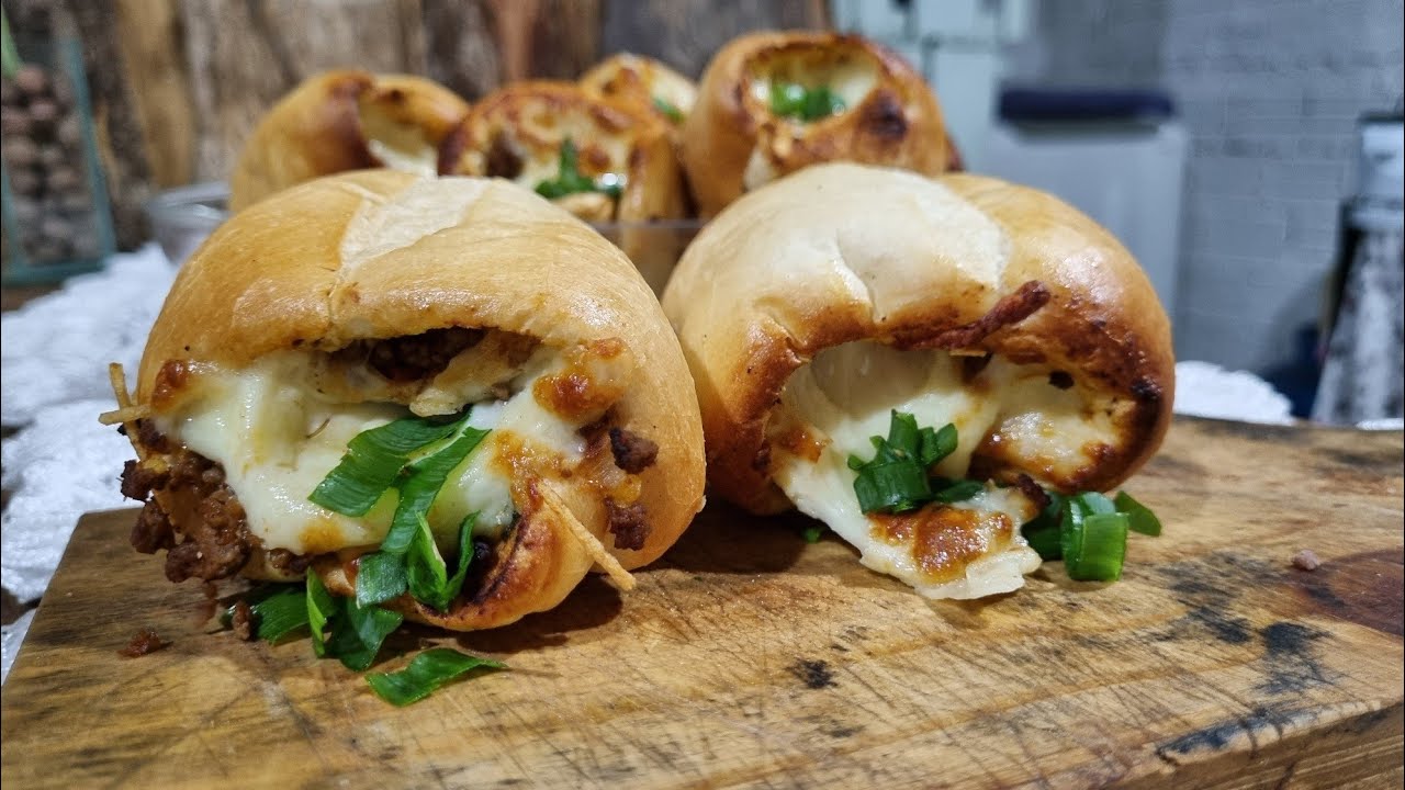 FÁCIL RÁPIDO E PRÁTICO‼️🤌🏻FIZ ESSE LANCHE PELA PRIMEIRA VEZ E FICOU MARAVILHOSO||