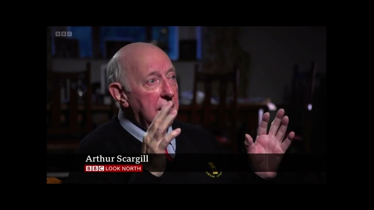 BBC Look North 10th February 2022   EXCLUSIVE: Rare interview with Arthur Scargill, 84