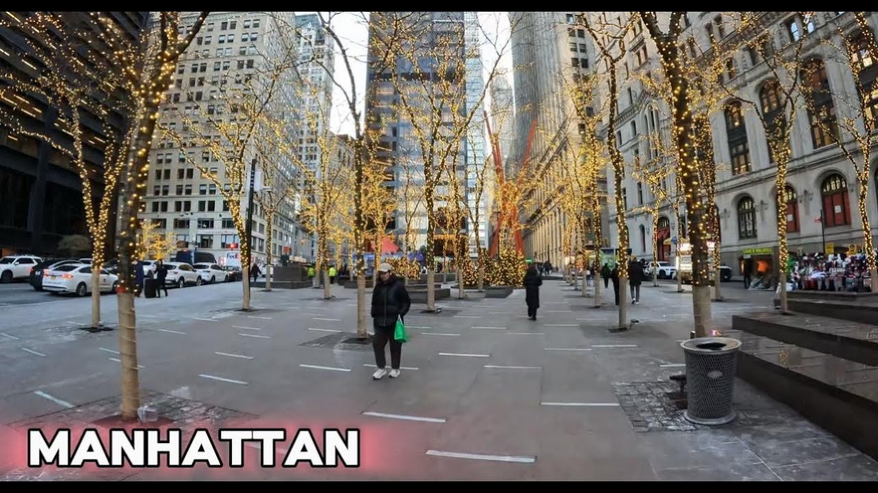 Recorrido Por El BAJO MANHATTAN 🇺🇸