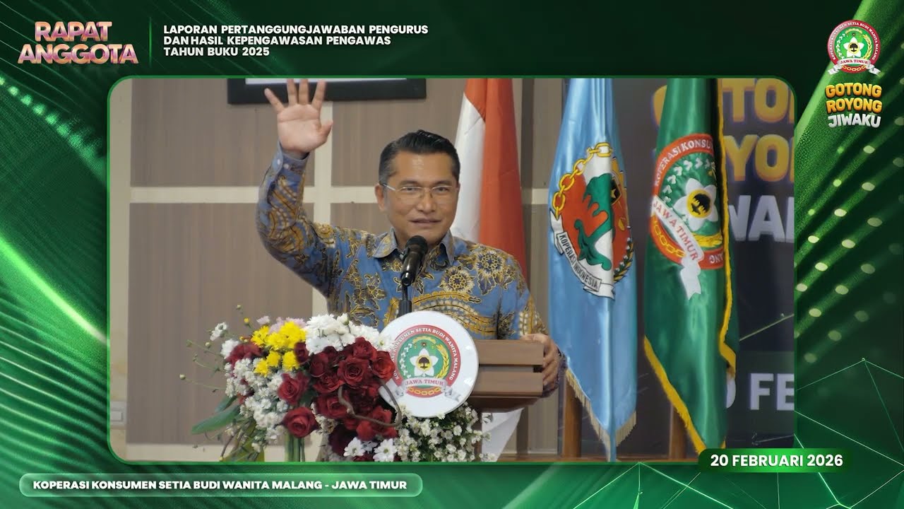 RAT LPJ TB-2025 | DEPUTI BIDANG KELEMBAGAAN & DIGITALISASI KEMENKOP UKM | HENRA SARAGIH, SH, MH, MKn