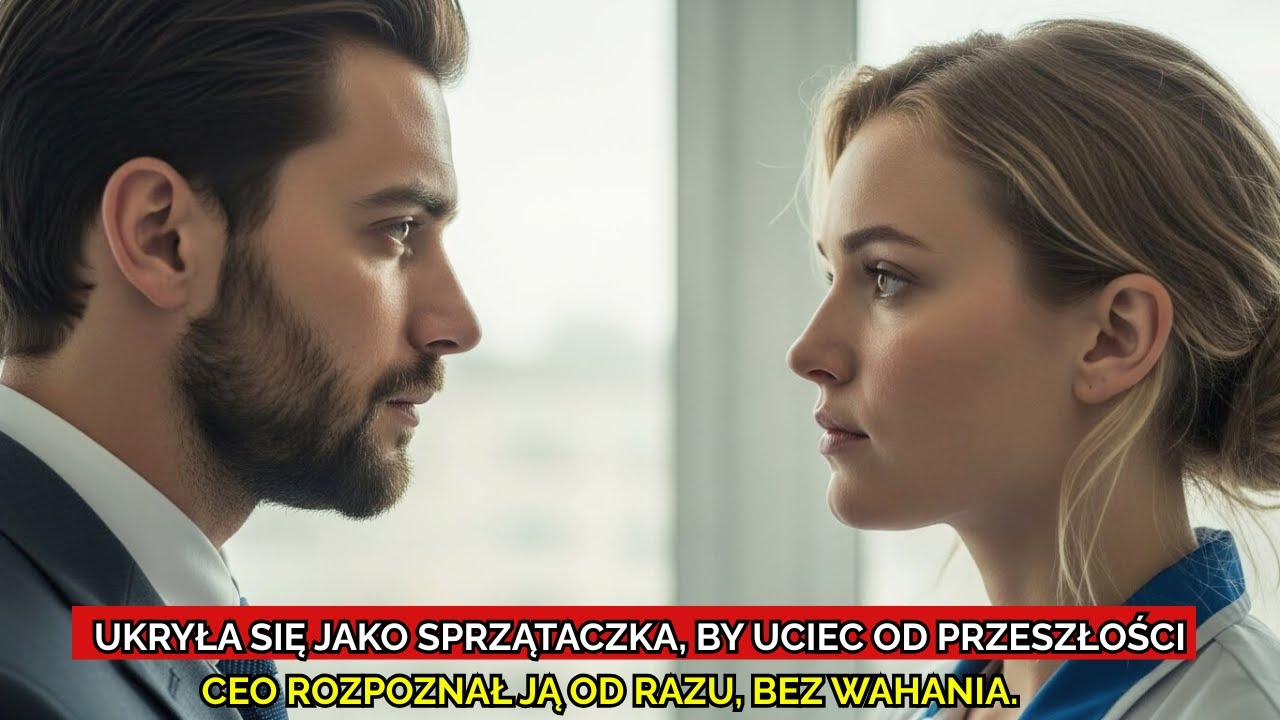 Ukryła się jako sprzątaczka, by uciec od przeszłości — CEO rozpoznał ją od razu, bez wahania.