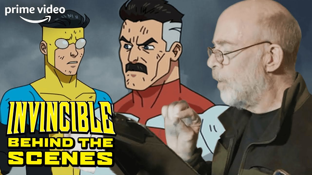 Voiceover Recording With J.K. Simmons, Steven Yeun & Sandra Oh | Invincible BTS | Prime Video