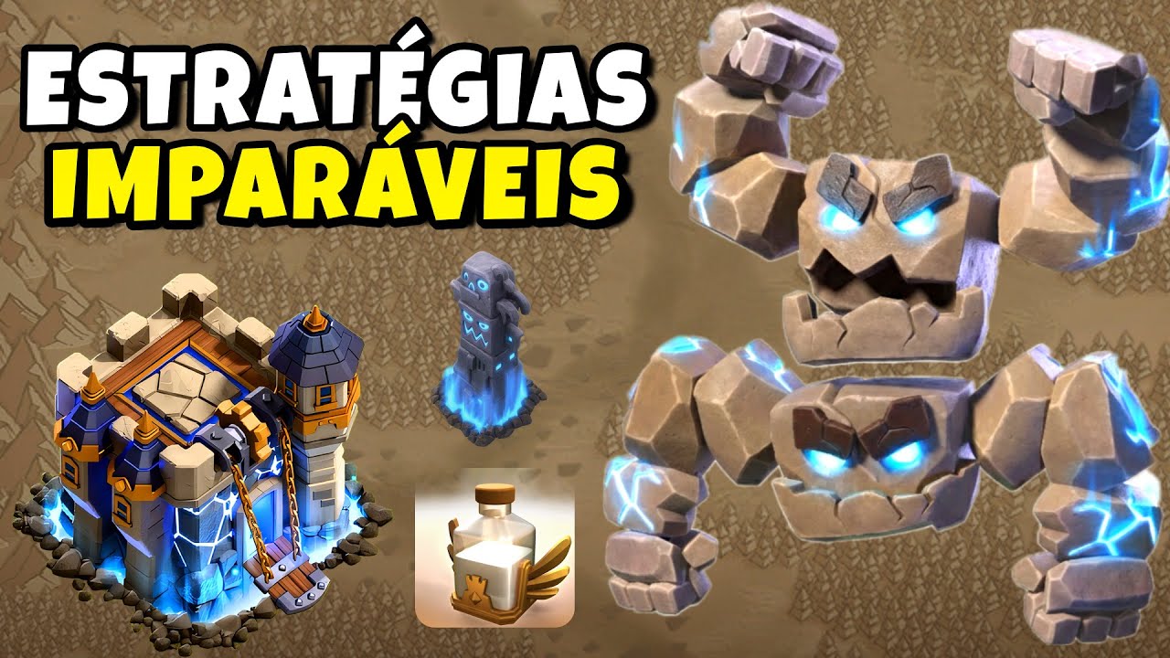ATAQUES FORTES E SIMPLES DE USAR NO CV18 | Clash Of Clans