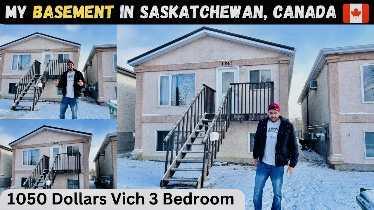 My house in Canada 🇨🇦 || Basement in Regina, Saskatchewan || Rent ?