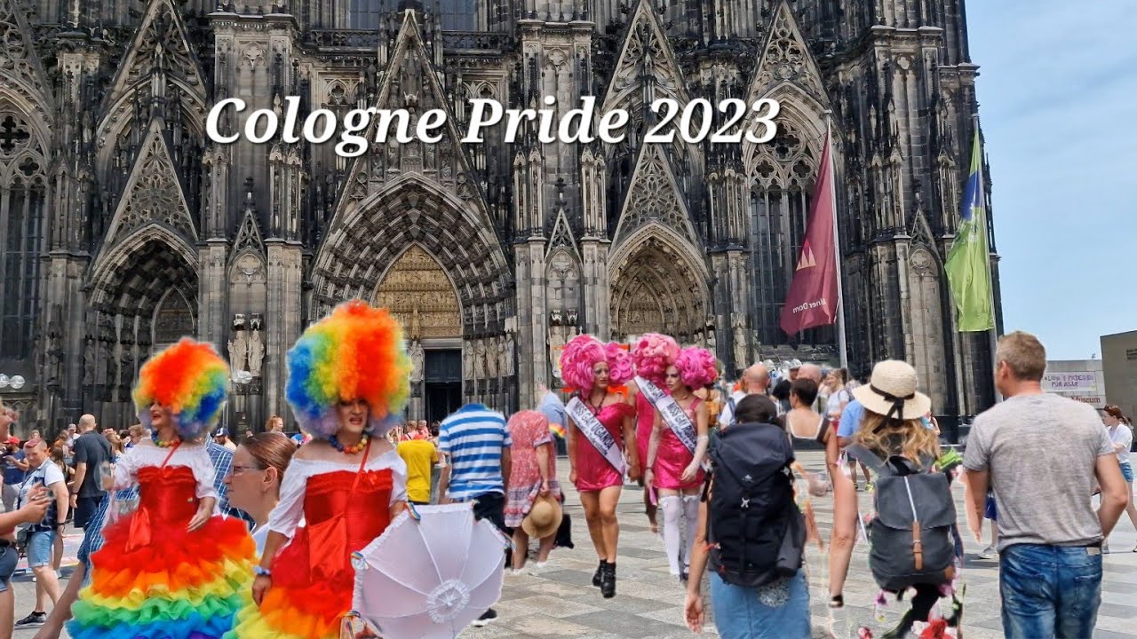 Cologne Pride 2023 | Christopher Street Day | CSD Street Festival Cologne| 4k Ultra HD