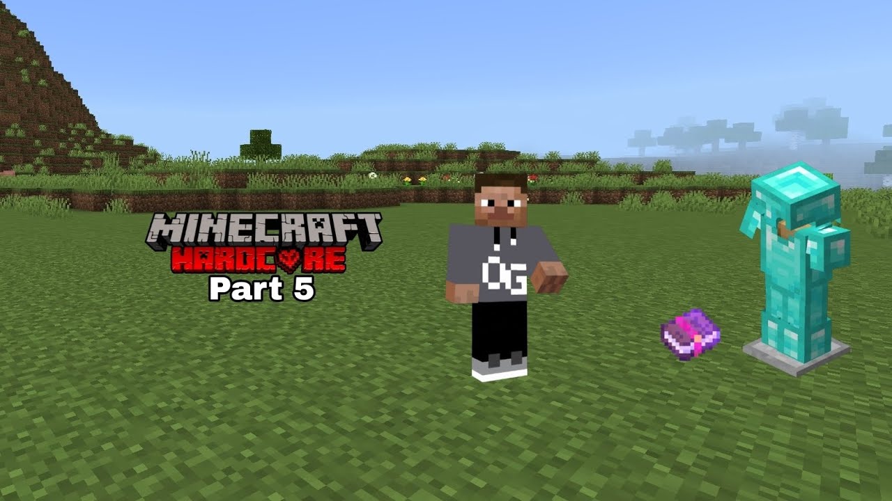 I Enchanted All Diamond Armour & Tools In Minecraft Hardcore Part 5 😱