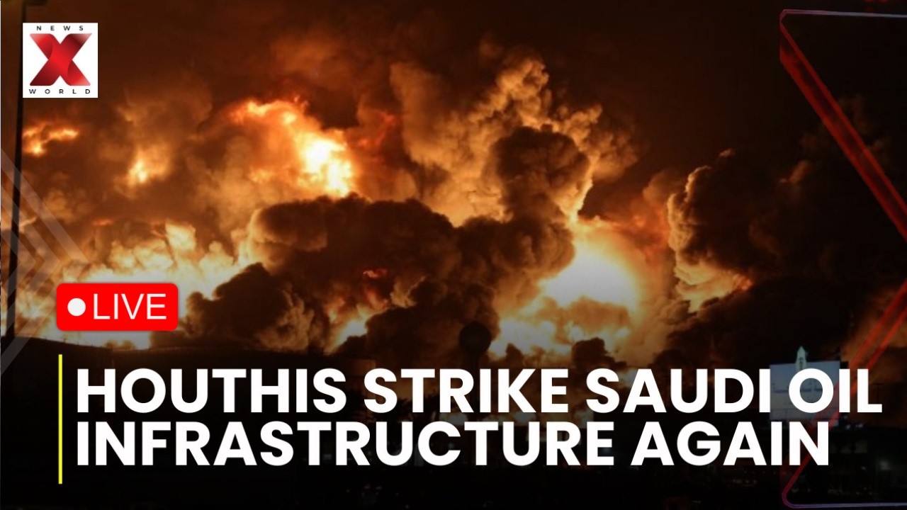 LIVE : Houthis Launch Fresh Drone Attacks on Saudi Oil Facilities Amid Regional Tensions | NXW