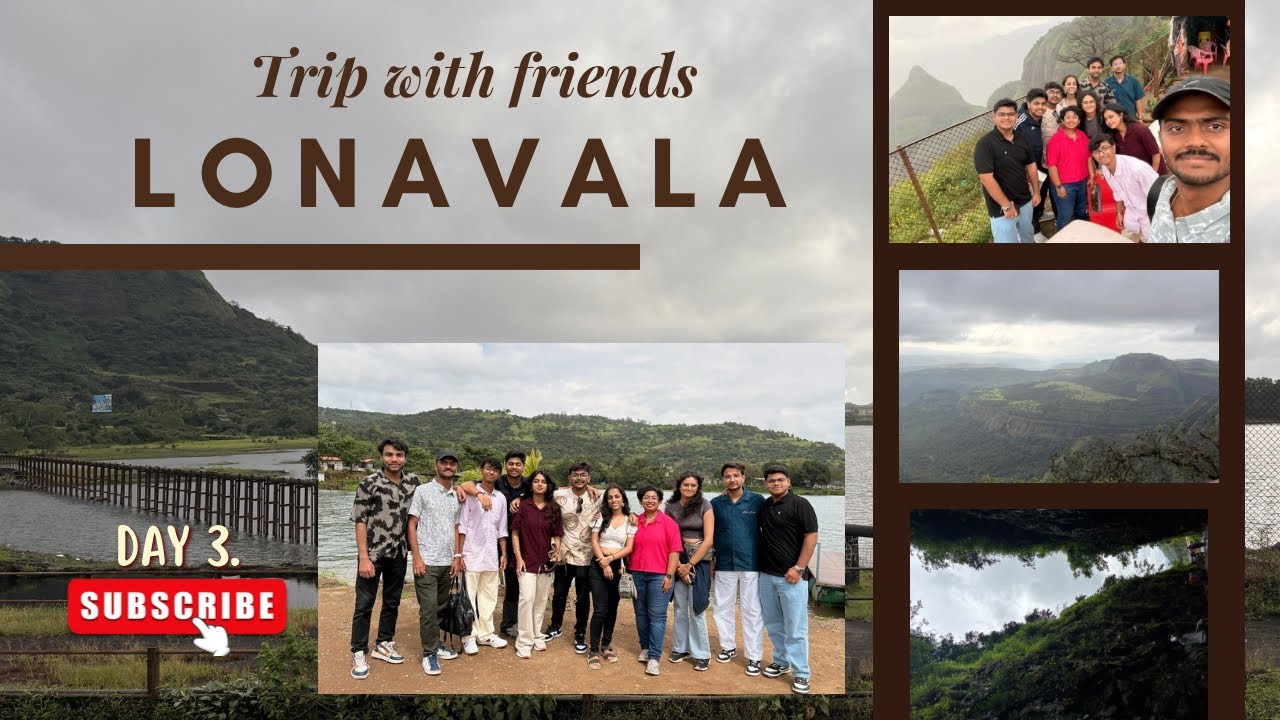 Day 3 Lonavala trip with friends #lonavala #pune #gmcjalna #friends #tripwithfriends #fun 