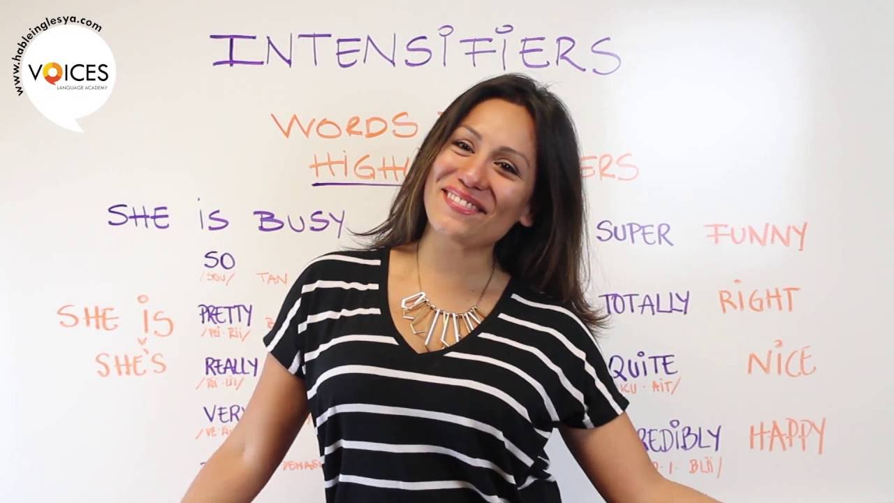 INTENSIFIERS