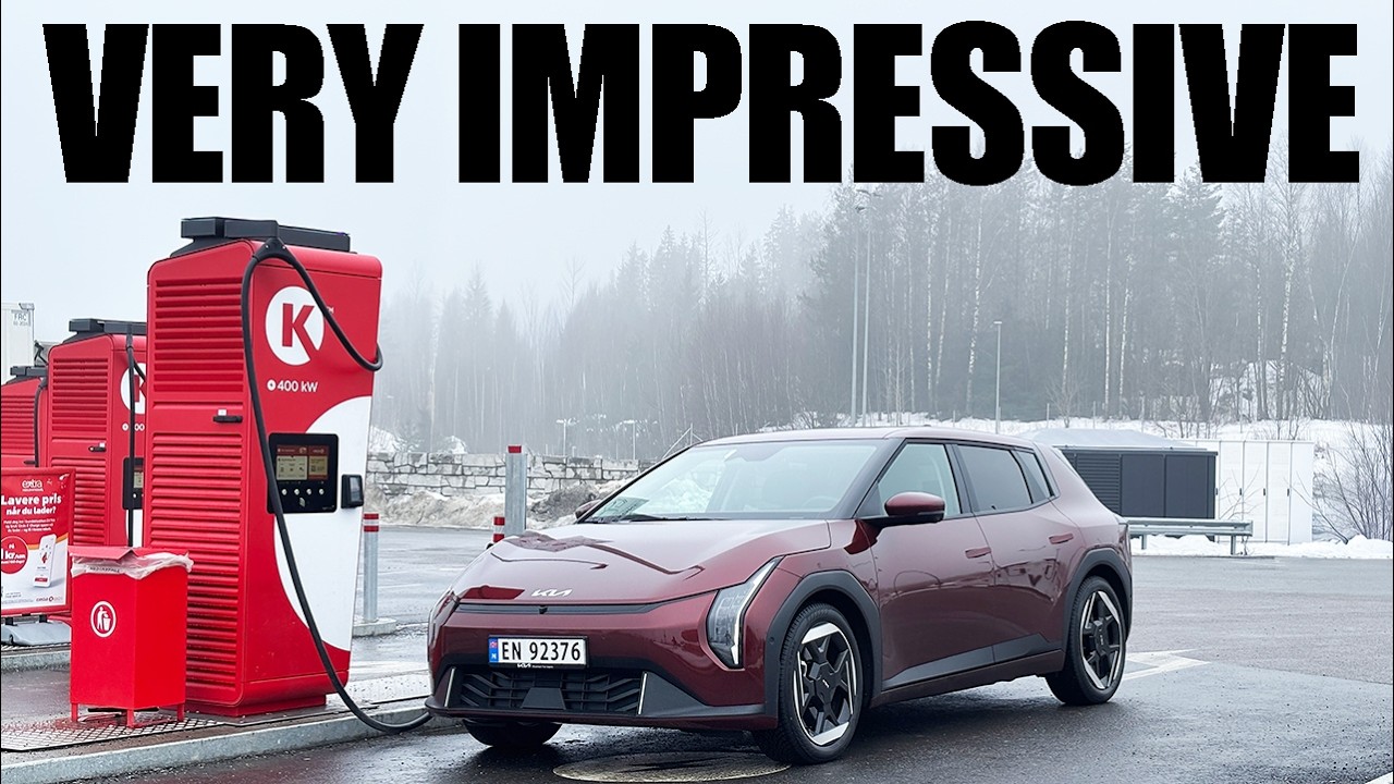 Kia EV4 Хэтчбек | Тест запаса хода на скорости 120 км/ч (75 миль/ч) + Первые впечатления от вождения