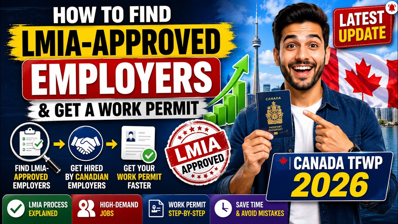 Как найти работодателей с LMIA и получить разрешение на работу | 🇨🇦 Канада TFWP 2026