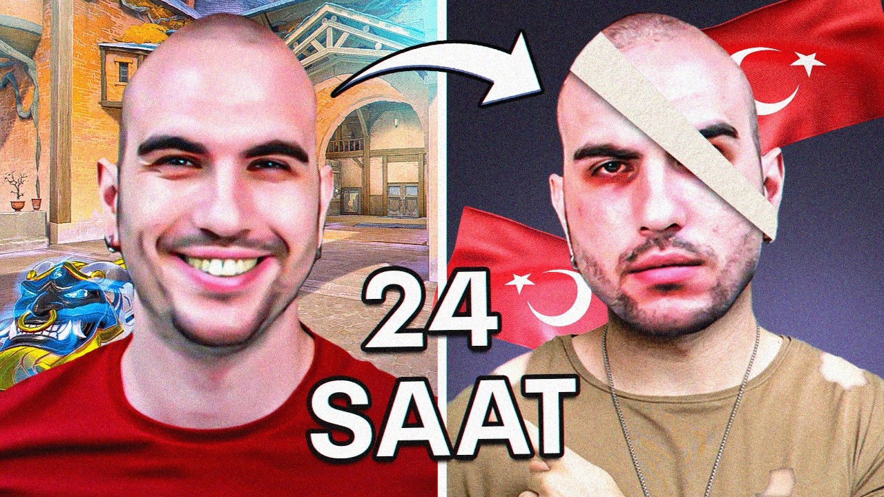 24 SAAT boyunca TR sunucusunda VALORANT oynadım!